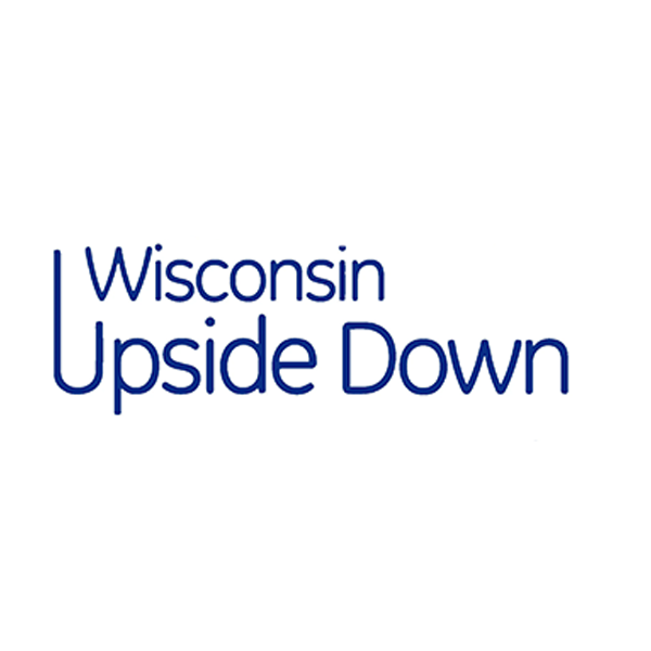 wisconsin upside down logo